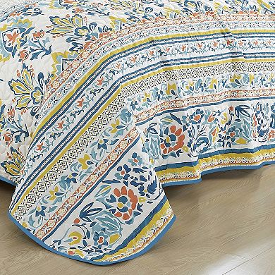 ESCA Floral Quilt Set