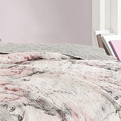 ESCA Grey Floral Comforter Set