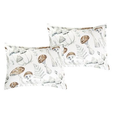 ESCA Brown Mushroom Comforter Set