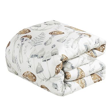 ESCA Brown Mushroom Comforter Set