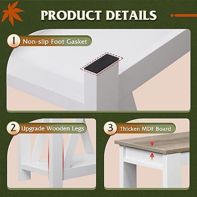WLIVE Narrow-sided table