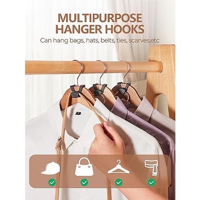 HOUSE DAY Space Saving Hanger Hooks Connector 60 Pack