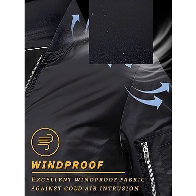 Men’s Lightweight Windbreaker Bomber Jacket