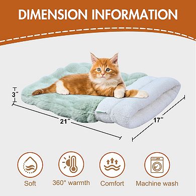 GOOPAWS 4 in 1 Covered Cat & Dog Bed