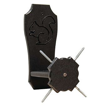 Jcs Wildlife Black 4 Cob Spinner Feeder