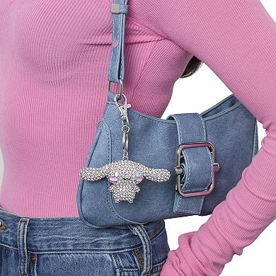 Cinnamoroll Pavé Keychain Bag Charm Officially Licensed Sanrio