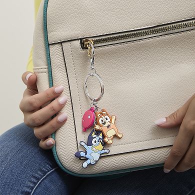 Bluey & Bingo Multi-Charm Keychain Officially Licensed