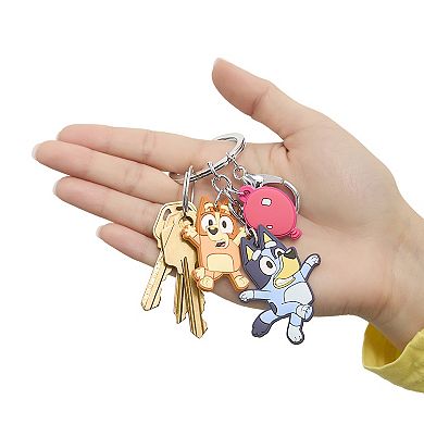 Bluey & Bingo Multi-Charm Keychain Officially Licensed