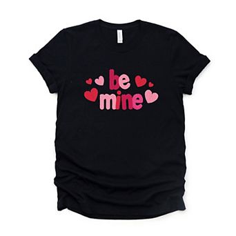 Be Mine Knit Print - Women's Short Sleeve Graphic T-Shirt