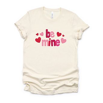 Be Mine Knit Print - Women's Short Sleeve Graphic T-Shirt