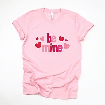 Be Mine Knit Print - Women's Short Sleeve Graphic T-Shirt