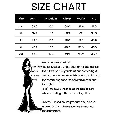 size chart for formal dresses Size Chart |La Femme