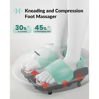 Snailax Foot Massage Machine Shiatsu - Kneading & Compression for Blood Circulation