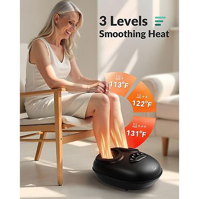 Snailax Foot Massage Machine Shiatsu - Kneading & Compression for Blood Circulation