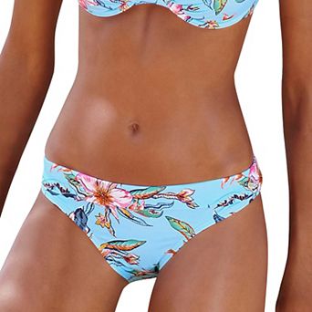 Lascana Women's Fold Over Classic Bikini Bottom