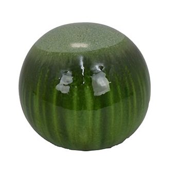 Mary Tabletop Accent Decor, Modern Round Orb, Ceramic