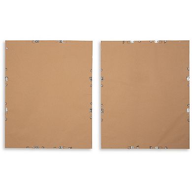 Holine 2 Piece Wall Art Set, 24x30, Blue and White Abstract Canvas