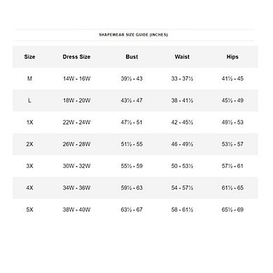 Secret Solutions Women's Plus Size Firm Flex All-In-One-Shaper