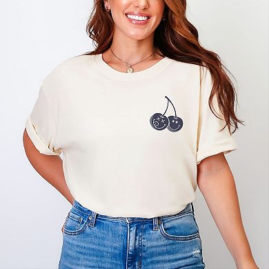 S.W.Smiley Soda Can Splash - Women's Garment Dyed Graphic T-Shirt