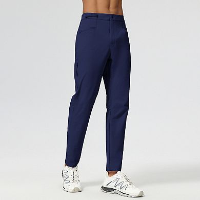 Men's Quick Dry Lightweight Hiking Pants with Pockets for Outdoor Jogging Running