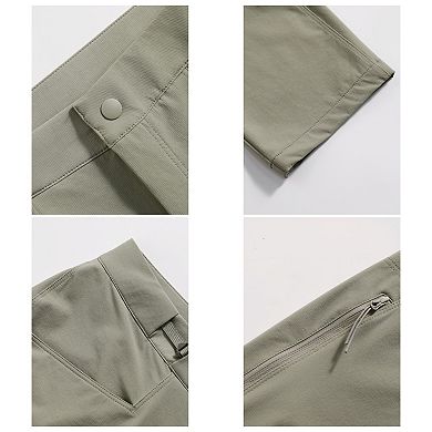 Men's Quick Dry Lightweight Hiking Pants with Pockets for Outdoor Jogging Running