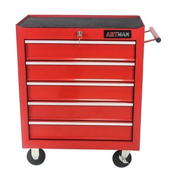 Rolling Tool Chest with Wheels 5 Drawers Toolbox on Wheels Multifunctional Rolling Tool Chests