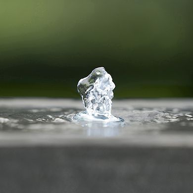 Streamdale Chic and Modern 18" Water Fountain Indoor/Outdoor Illusion