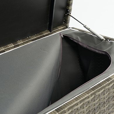 Streamdale 200 Gallon Wicker Patio Storage Box