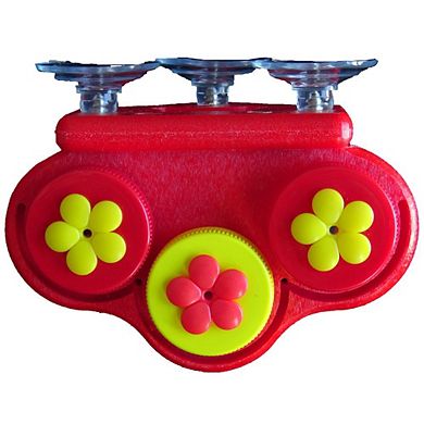 Nectar Dots Red/yellow Triple Window Dot Feeder