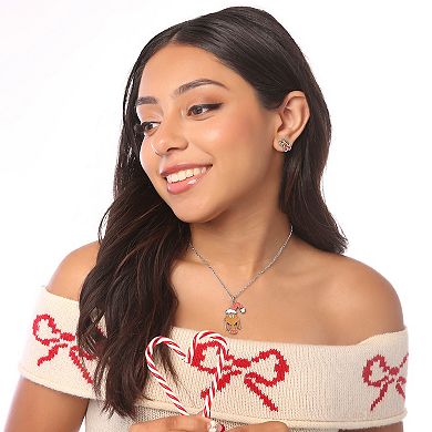 Dr Seuss Grinch and Max Pendant BFF Necklace for 2 Official License, 16"+3"