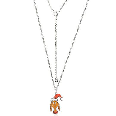 Dr Seuss Grinch and Max Pendant BFF Necklace for 2 Official License, 16"+3"