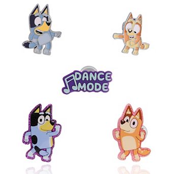 Bluey Enamel Pin Set - 5 pc Character Collector Pack