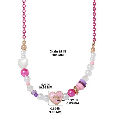 Juicy Couture Kids 15+2" Beaded Necklace