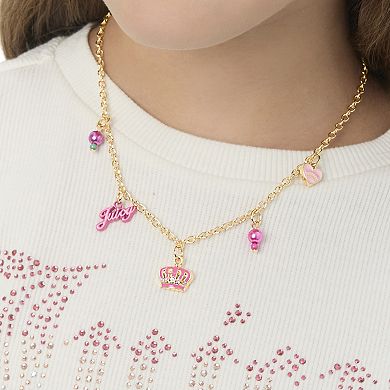 Juicy Couture Kids 15+2" Beaded Charm Necklace
