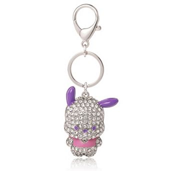 Pochacco Pavé Keychain Bag Charm Officially Licensed Sanrio