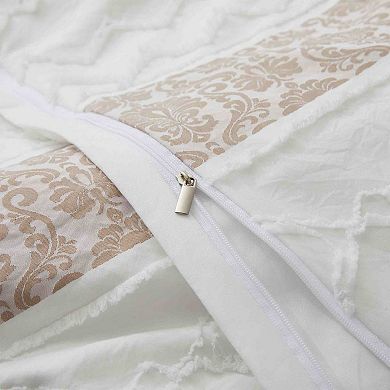 Peace Nest Textured BOHO Print Stripe Duvet Cover Set