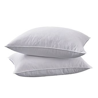 Peace Nest Firm Goose Feather Pillow，set of 2
