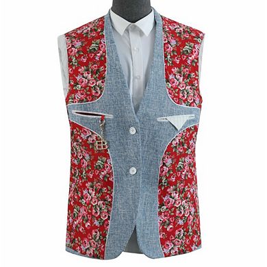 Elie Balleh Boys Slim Fit Clasic Mélange Jacket
