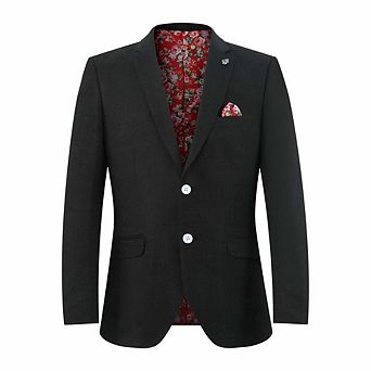 Elie Balleh Boys Slim Fit Clasic Mélange Jacket