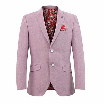 Elie Balleh Boys Slim Fit Clasic Mélange Jacket