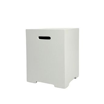 Outdoor Tank Storage Hideaway Table for Gas Fire Pits