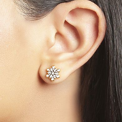 Disney Stitch Christmas Necklace & Earrings Set Officially Licensed 16" + 3"