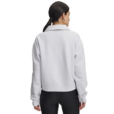 Women's Under Armour Rival Fleece Long Sleeve Polo
