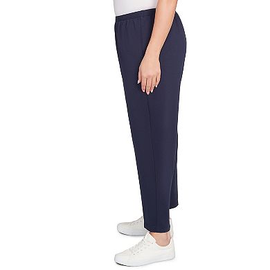 Plus Size Short Alfred Dunner Classic French Terry Length Pants