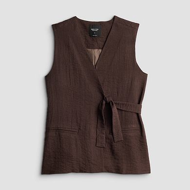 Women's Simply Vera Vera Wang Belted Vest