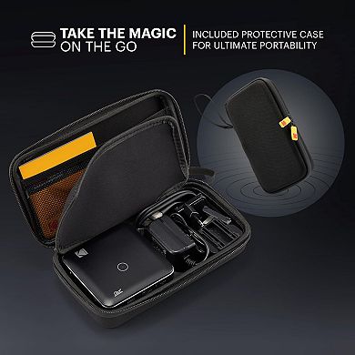 Kodak Luma 150 Pico Projector, Rechargeable Ultra Mini Projector with Travel Case