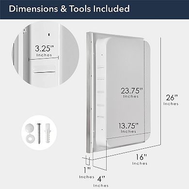 Head West Nordic Recessed Cabinet