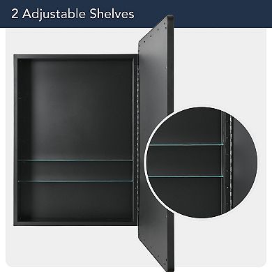 Head West Metal Medicine Cabinet