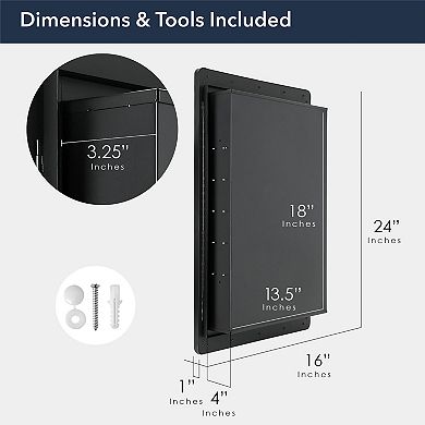 Head West Metal Medicine Cabinet