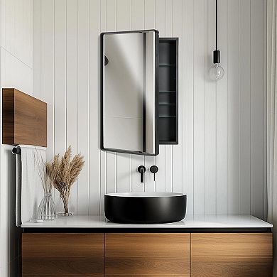 Head West Metal Medicine Cabinet